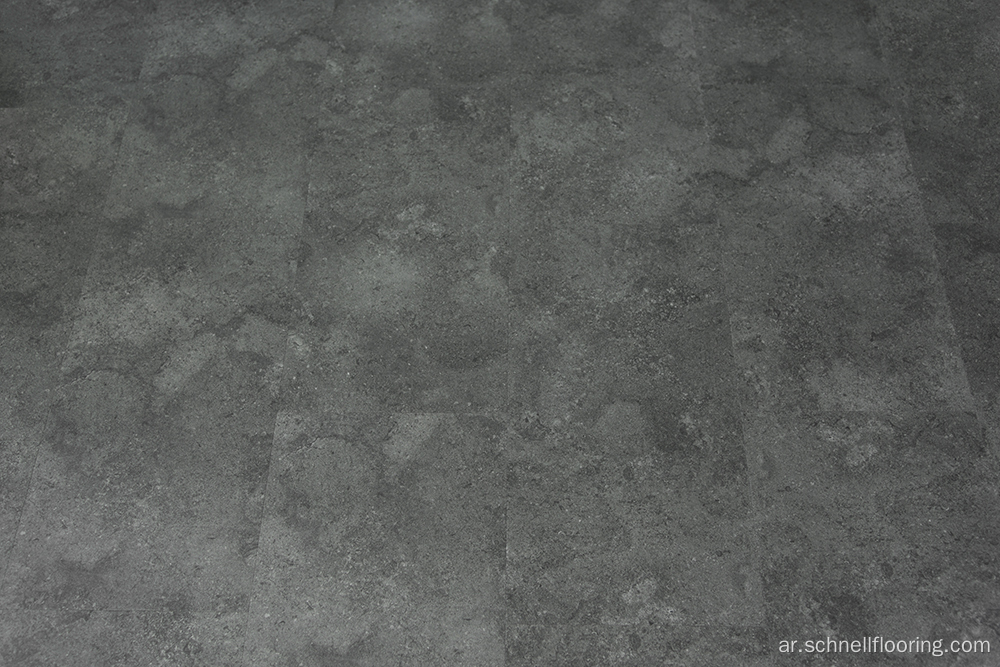 SPC Stone Grain Vinyl Flooring منقوش