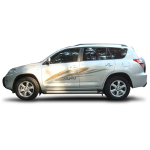 2009 RAV4 Car Side Sticker: Manufactured Design Graphics Decorative Vinyl Decal