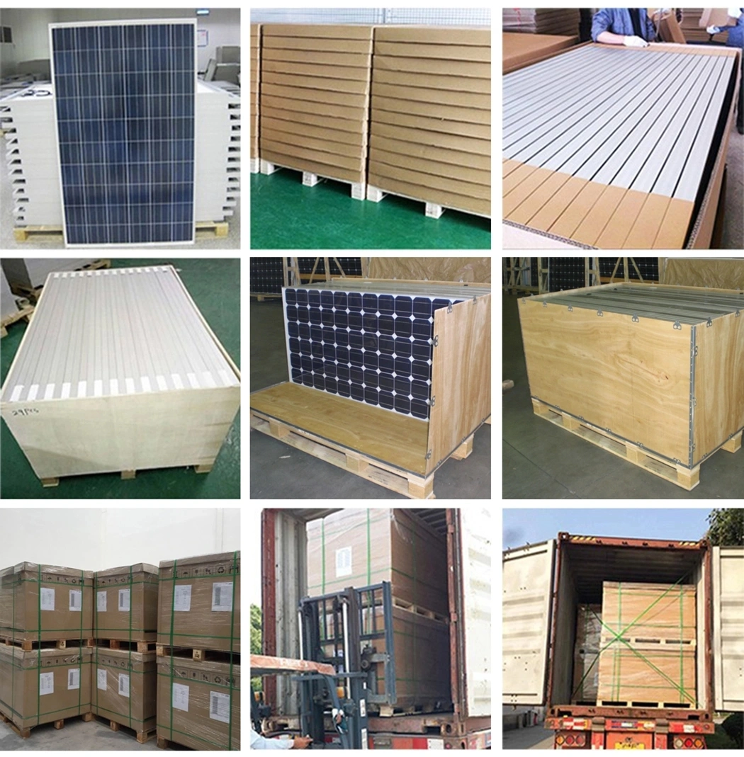 Facotry Manufacturing Good Price Home Use Commercial PV Module Solar Panel