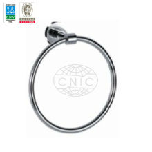 Bathroom brass round unique towel rings