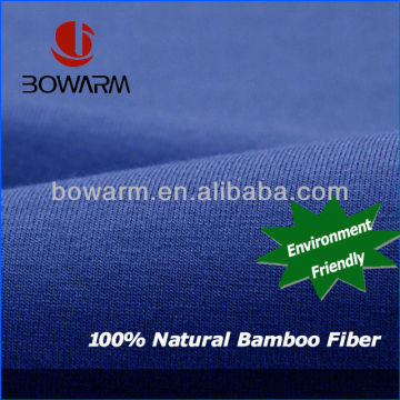 100% Natural Bamboo Material Knitting Jersey Fabric For Sportswear