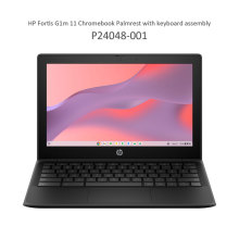 HP Fortis G1m 11 Chromebook Palmrest w/Keyboard P24048-001