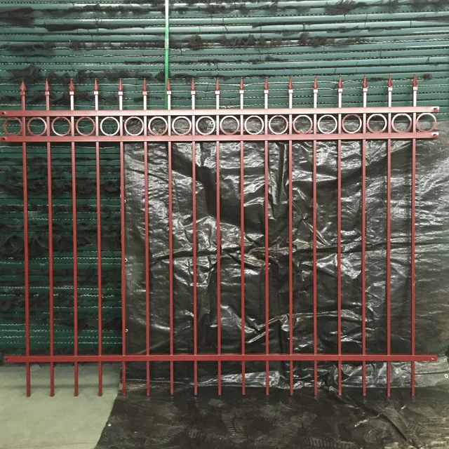 China Factory Wholesale Residential, Commercial and Industrial Ornamental Wrought Iron Fence