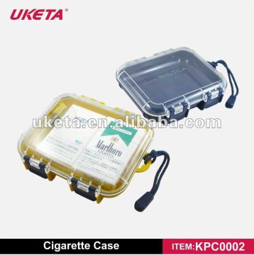 NEW HIGH QUALITY PORTABLE PLASTIC WATERPROOF CIGARETTE CASE WATERPROOF CIGARETTE BOX DESIGNER CIGARETTE CASE