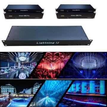 Controlador de luz LED ArtNet a DMX Pixel