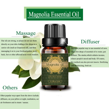Blanqueamiento del cuidado de la piel de aceite esencial de Pure Magnolia Magnolia