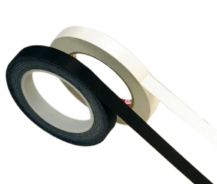 Black Insulating Cellulose Acetate Tape High Adhesive Flame Retardant Acetic Acid Cloth Tape