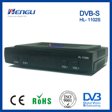 cheap mini dvb-s set top box fta satellite receiver
