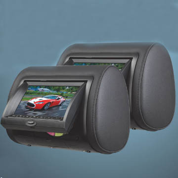 Dual Headrest DVD Player