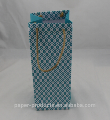 Custom paper wine bag manufacture