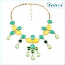 chunky flower necklace