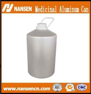 empty aluminum bottle