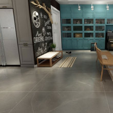 Large beige marble effect ceramic tiles 800X800