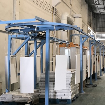 Overhead Conveyor System for Powder Coating Lines