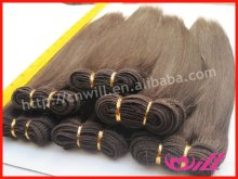 100% Human Indian Hair Machine Made Hair Wefts