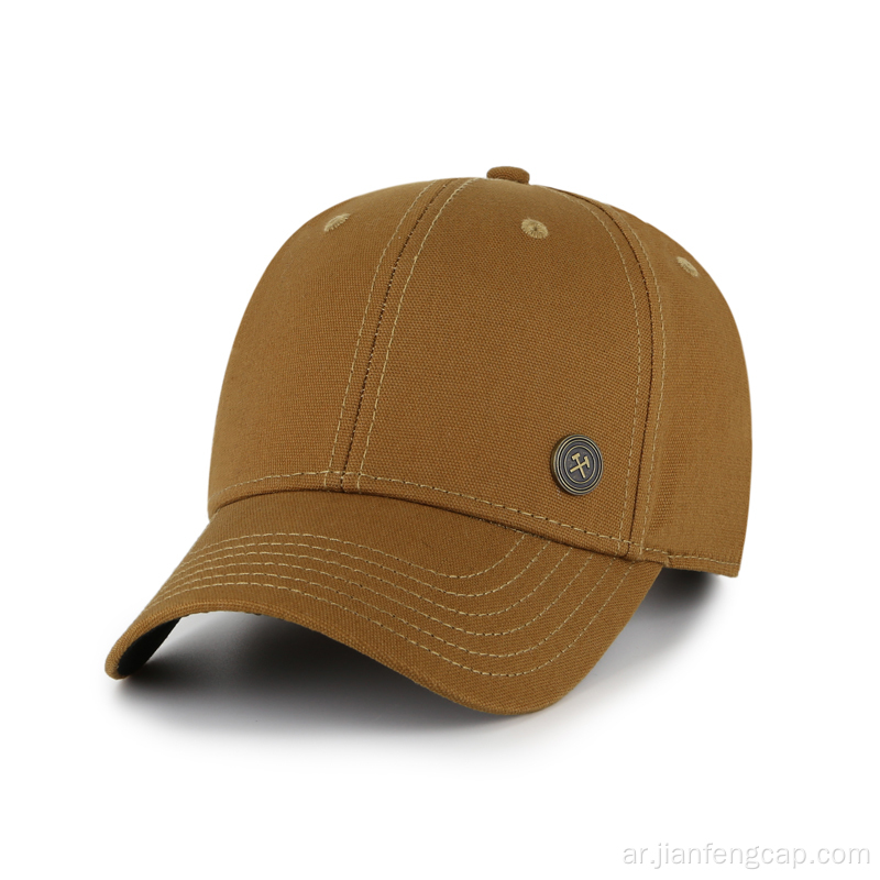 قبعة بيسبول من القماش مع جيب أداة