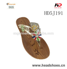 Ladies pvc slipper sandals