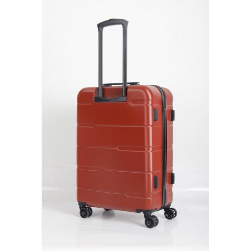 2021 New style PC travel double zipper luggage