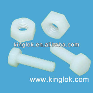 Hex Head Screw and bolts Plastic Hex head screw Hex head plastic screw