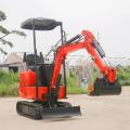 Mini Digger profesional 1ton Crawler Mini Excavator Bagger