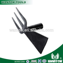 G283 Square hoe with 3 prongs fork,garden fork Hoe