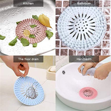 Custom Hair Catcher Tahan Lama Silikon Rambut Shower Shower