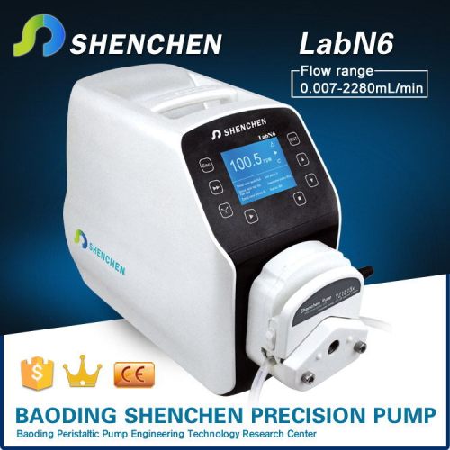 Flow rate laboratory equipment for juice,high-precision brand pump for laboratory,programmable easy-load pump head for lab