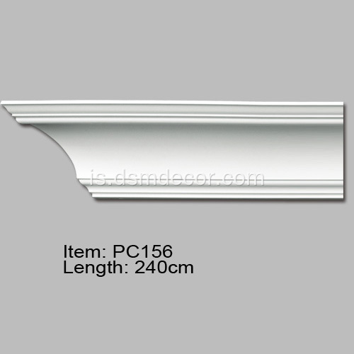 Pólýúretan Plain Cornice Moldings