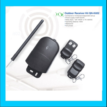 Qinuo fixed code QN-KIT02 security system 315/433mhz wireless rf transmitter & receiver