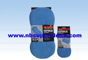 Chenille car polishing wash sponge