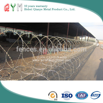 Alibaba express razor barbed wire/concertina razor wire barbed tap