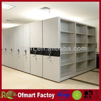 metal storage mobile shelving system