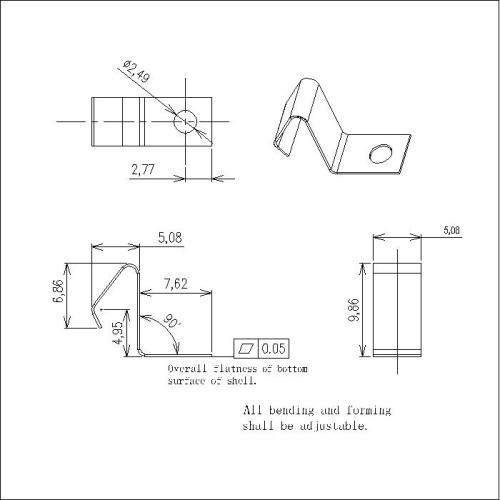 Contacts de batterie cellulaire 5230 BS-M-SI-X-5230