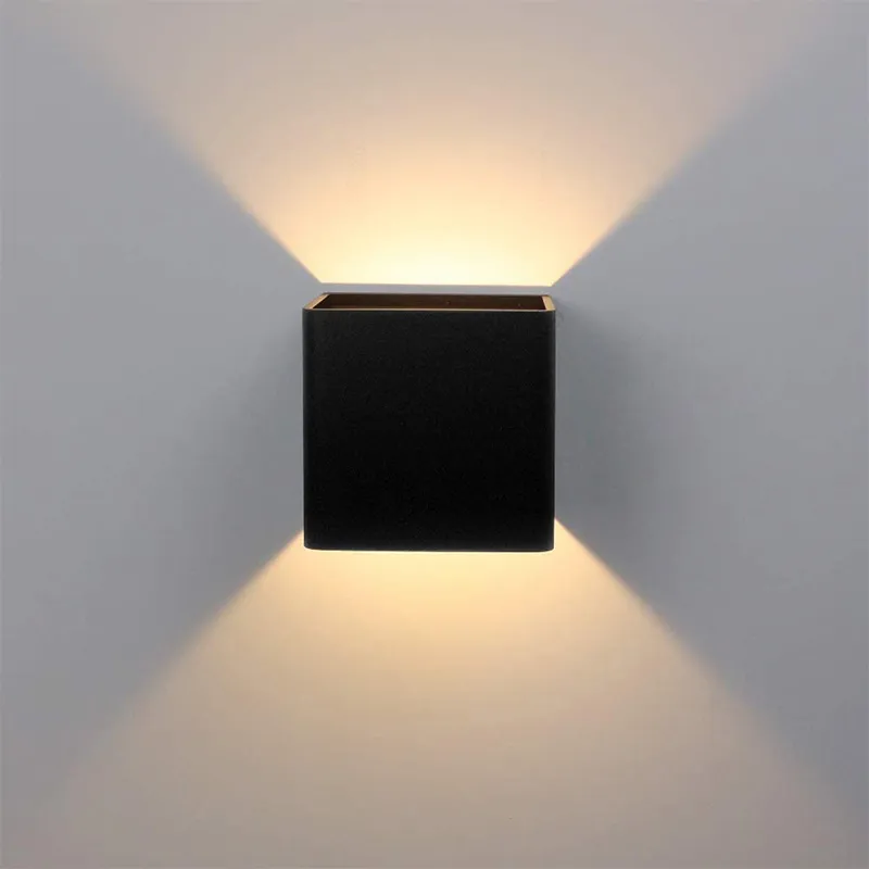 Modern Nordic 6W Waterproof LED Outdoor Wall Light