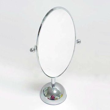 Chrome standing dressing makeup vanity table mirror