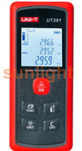 Handheld Laser Rangefinder, Area/Volumn/Pythagoras Theorem, 60M, Datalogger, UT391