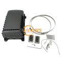 8 Ports 24 F Optical Fiber Termination Box Enclosure Box