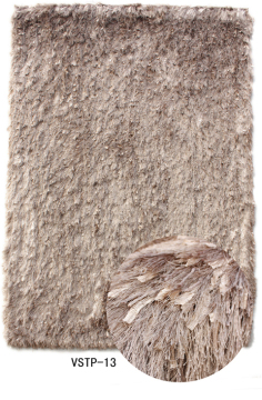 Silk Viscose & Feather Yarn Mix Shaggy