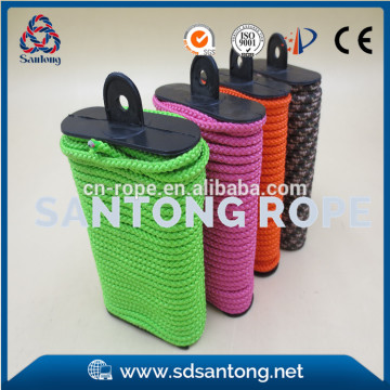 diamond braided polypropylene rope for knitting