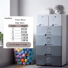 Bedroom Dresser with Locks Plastic Storage Drawers