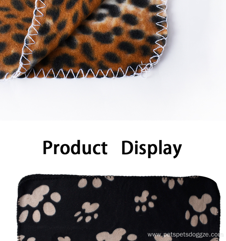 Low price pet blanket soft warm fleece blanket