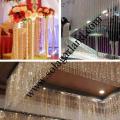 99Feet Clear Bubble Beads Roll Garland Decoración del banquete de boda