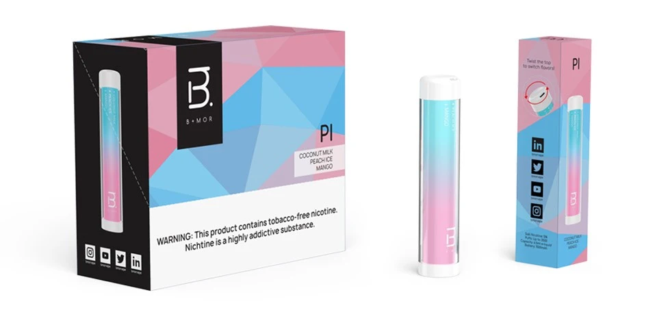 Newest Disposable 3500puffs Pod Cartridge 1500mAh Battery 6.5ml Filled Vape Pods 4 Flavors Vs Bang XXL Bmor Pi 3-in-1 Disposable Vape