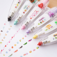 Kawaii DIY Lace Correction Tape - Lovely Cartoon Shaped Transparent Push-Type Correction Tapes