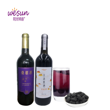 Nice Fruit Wine Fresh Natural Mulberry Wine Cheap And High Quality