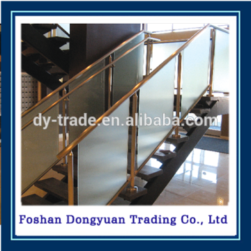 mirror metal steel stairrail cover for home decoration