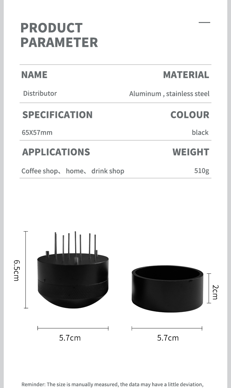 coffee needle tamper