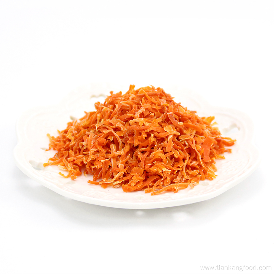 Dehydrated Carrot Slices Shoestrings New Crop Vegetables
