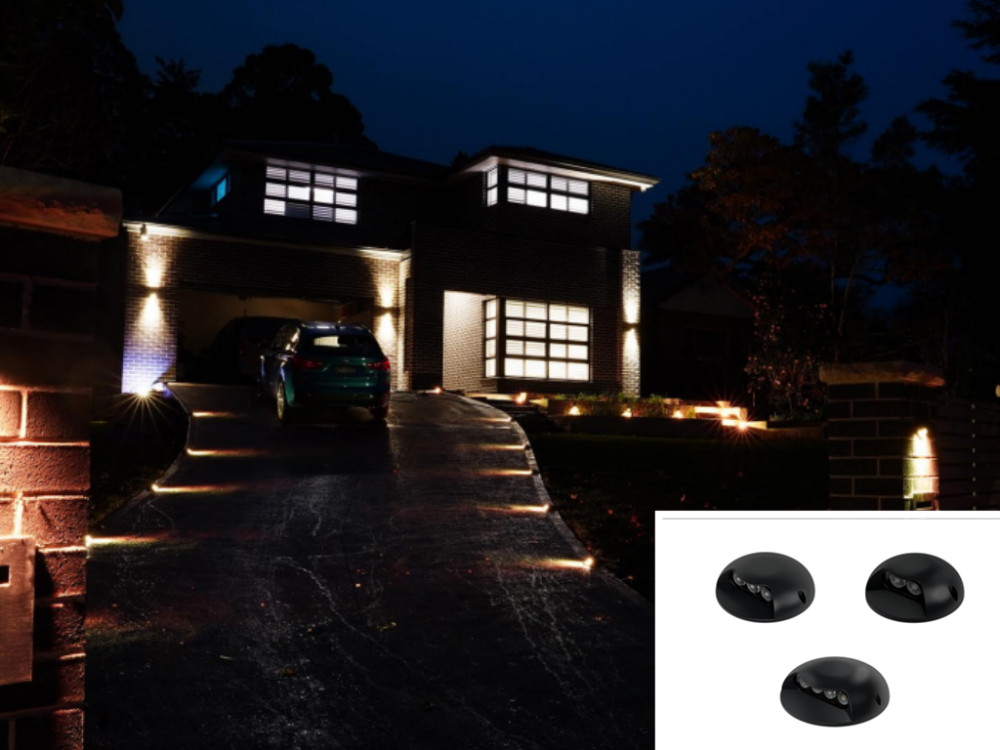 Warm white LED underground light