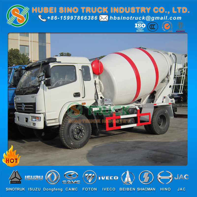 Dayun 3cbm Transit Mixer Truck